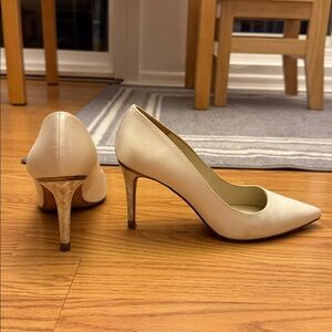 Ivory Mother of Pearl Freya Rose heels